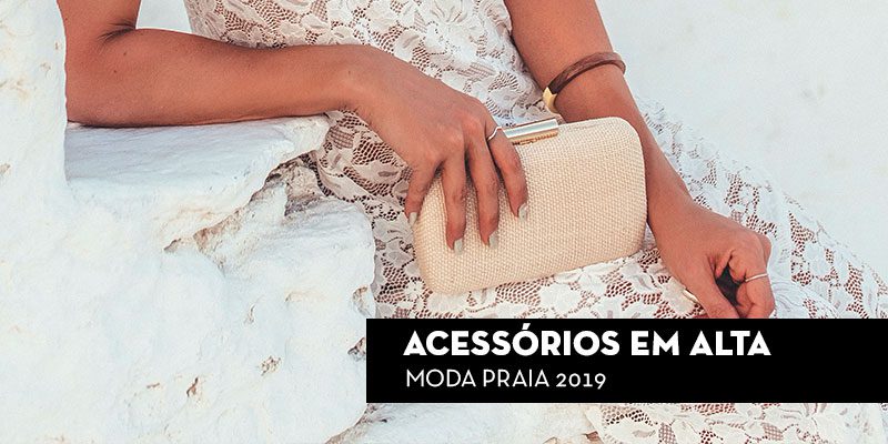 Acessórios em alta moda praia 2019