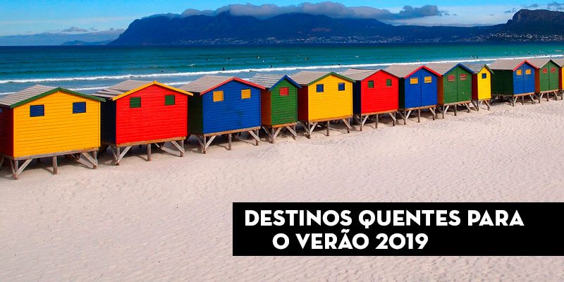 Destinos quentes para o Verão 2019