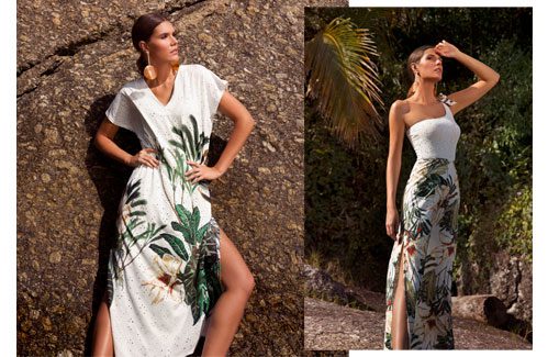 vestido longo praia