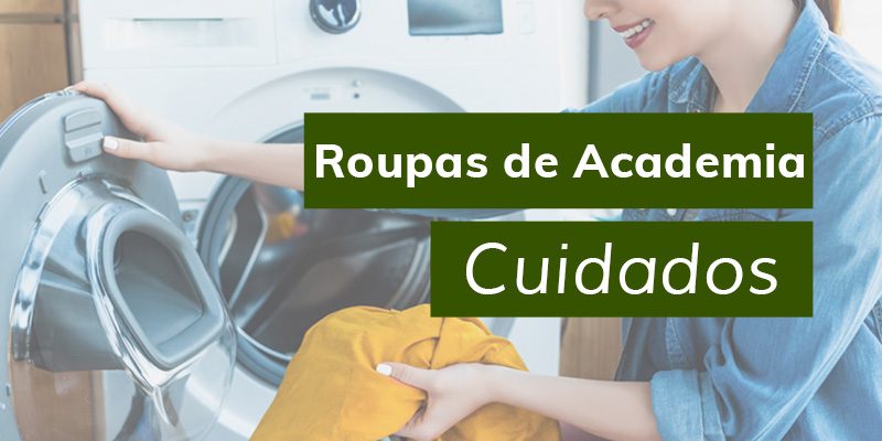 Roupas esportivas necessitam de cuidados especiais